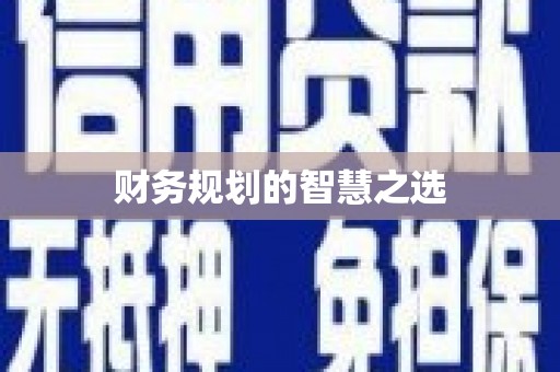 张湾财务规划的智慧之选