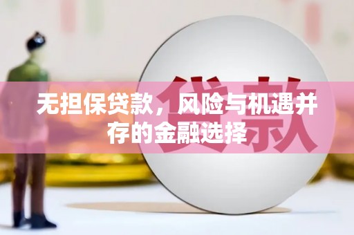 张湾无担保贷款，风险与机遇并存的金融选择