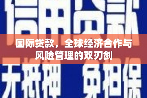 张湾国际贷款，全球经济合作与风险管理的双刃剑