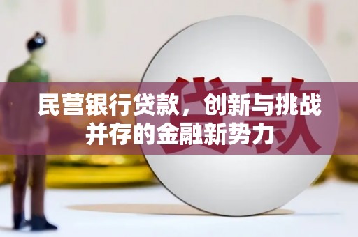 张湾民营银行贷款，创新与挑战并存的金融新势力