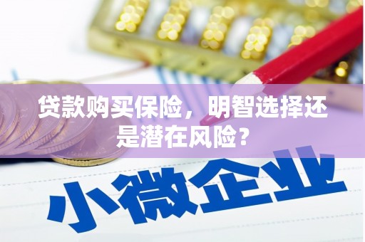 张湾贷款购买保险，明智选择还是潜在风险？
