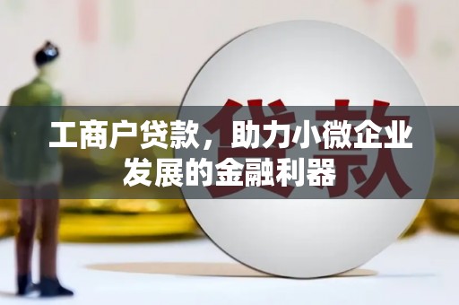 张湾工商户贷款，助力小微企业发展的金融利器