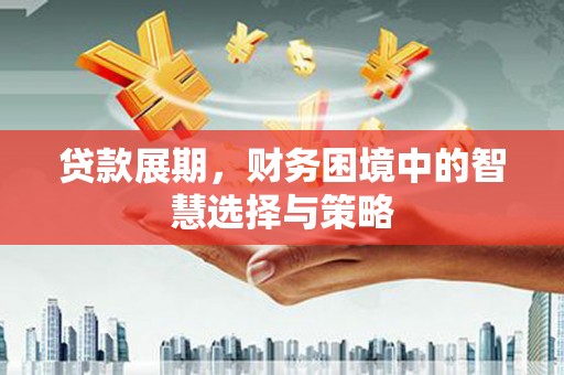 张湾贷款展期，财务困境中的智慧选择与策略