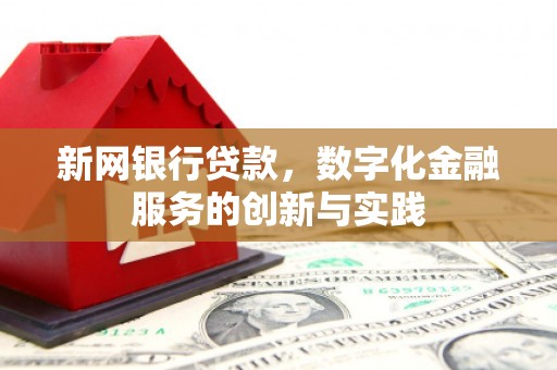 张湾新网银行贷款，数字化金融服务的创新与实践