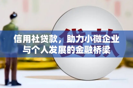 张湾信用社贷款，助力小微企业与个人发展的金融桥梁