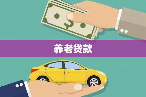 张湾养老贷款