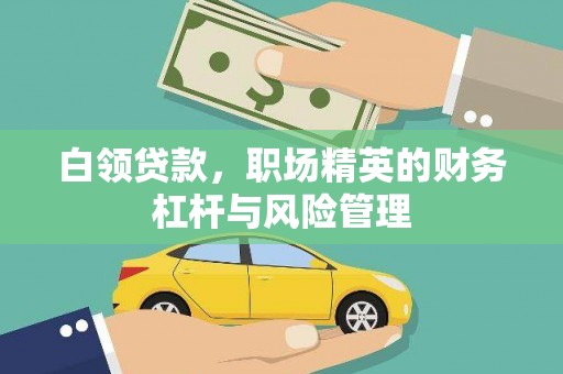张湾白领贷款，职场精英的财务杠杆与风险管理