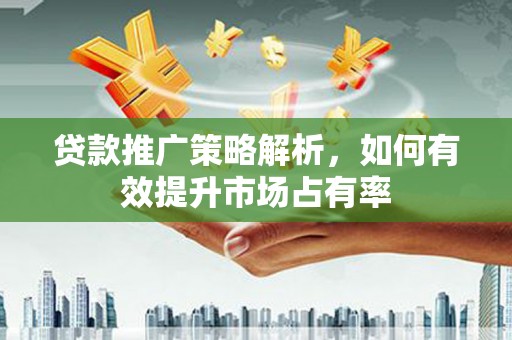 张湾贷款推广策略解析，如何有效提升市场占有率