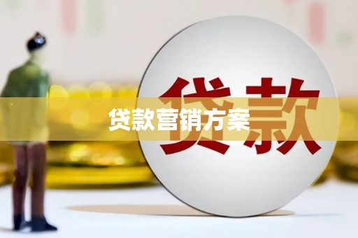 张湾贷款营销方案