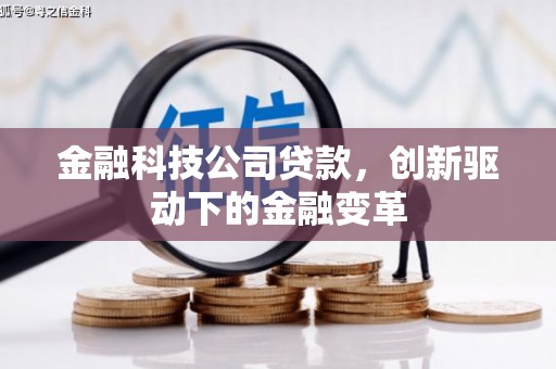 张湾金融科技公司贷款，创新驱动下的金融变革