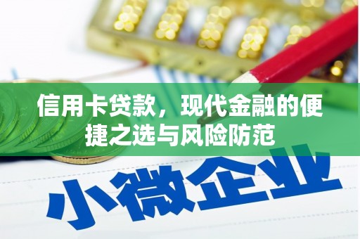 张湾信用卡贷款，现代金融的便捷之选与风险防范