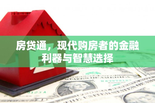 张湾房贷通，现代购房者的金融利器与智慧选择