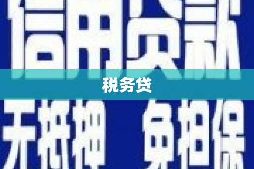 张湾税务贷