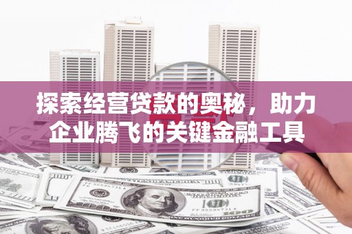张湾探索经营贷款的奥秘，助力企业腾飞的关键金融工具