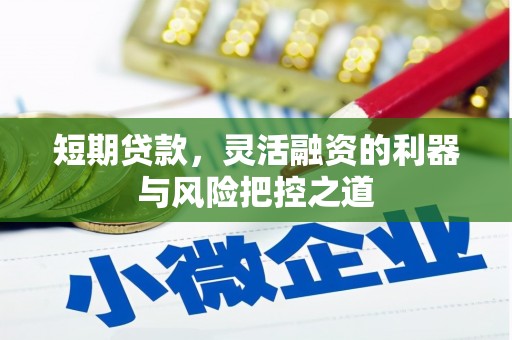 张湾短期贷款，灵活融资的利器与风险把控之道