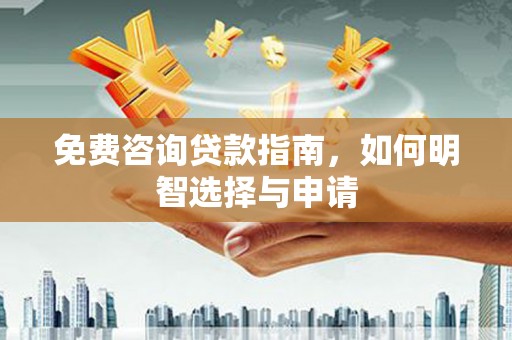 张湾免费咨询贷款指南，如何明智选择与申请