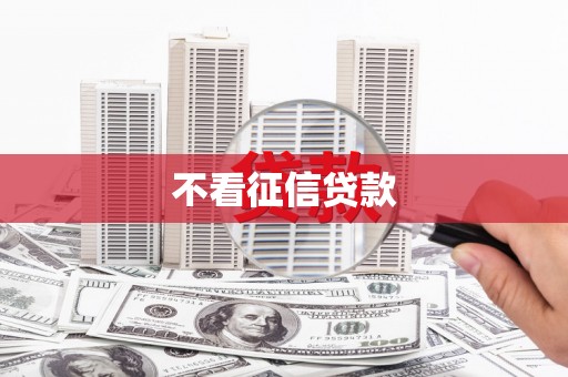 张湾不看征信贷款