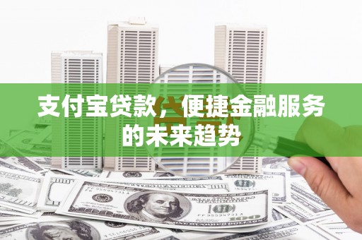 张湾支付宝贷款，便捷金融服务的未来趋势