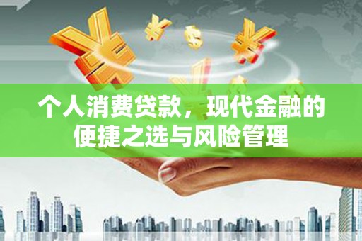 张湾个人消费贷款，现代金融的便捷之选与风险管理