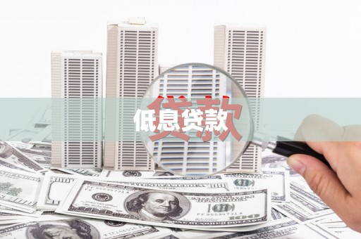 张湾低息贷款