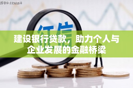张湾建设银行贷款，助力个人与企业发展的金融桥梁