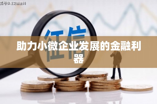 张湾助力小微企业发展的金融利器