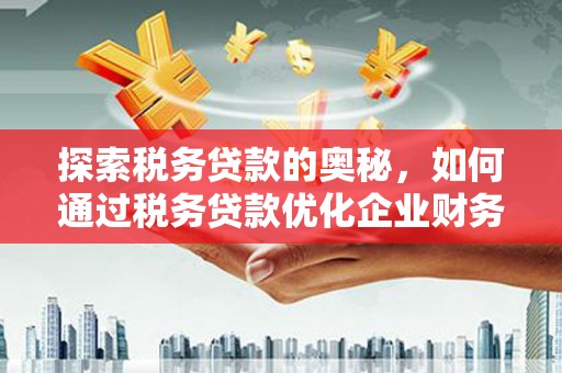 张湾探索税务贷款的奥秘，如何通过税务贷款优化企业财务