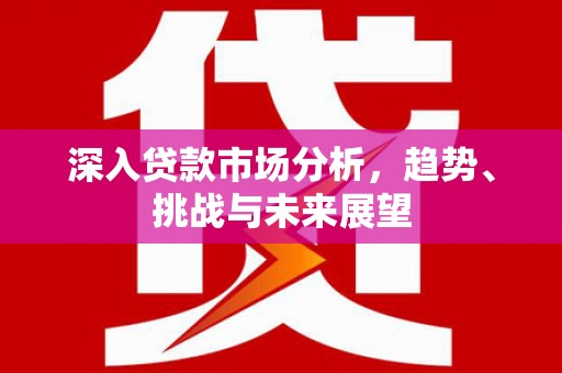 张湾深入贷款市场分析，趋势、挑战与未来展望