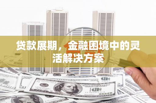 张湾贷款展期，金融困境中的灵活解决方案