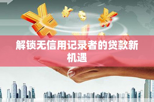 张湾解锁无信用记录者的贷款新机遇