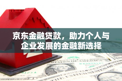 张湾京东金融贷款，助力个人与企业发展的金融新选择