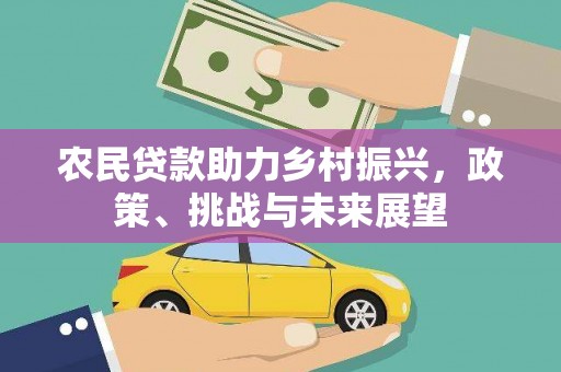 张湾农民贷款助力乡村振兴，政策、挑战与未来展望