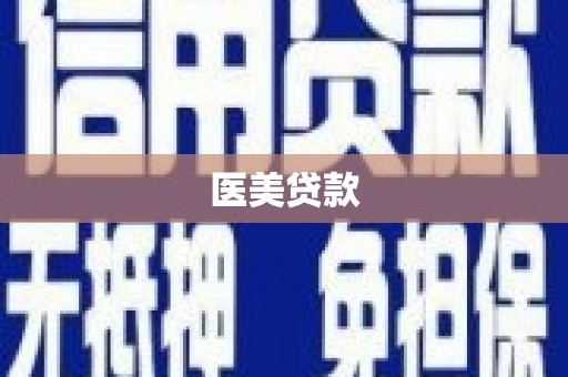 张湾医美贷款