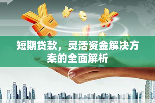 张湾短期贷款，灵活资金解决方案的全面解析