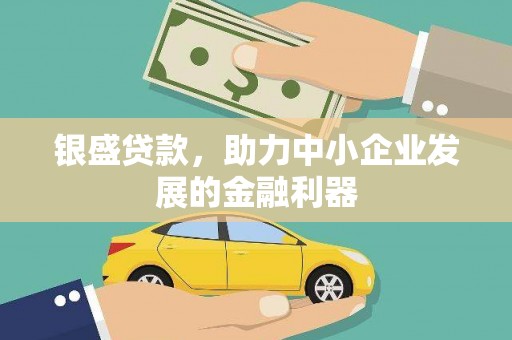 张湾银盛贷款，助力中小企业发展的金融利器