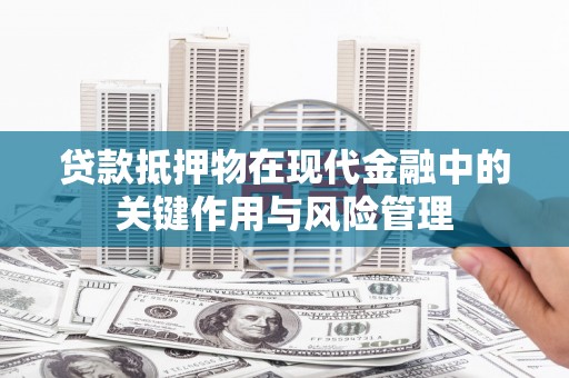 张湾贷款抵押物在现代金融中的关键作用与风险管理