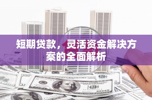 张湾短期贷款，灵活资金解决方案的全面解析