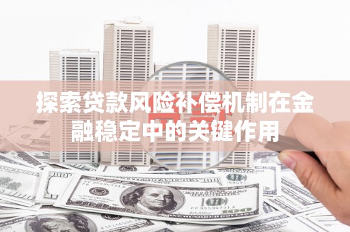 张湾探索贷款风险补偿机制在金融稳定中的关键作用