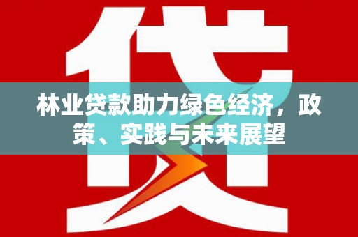 张湾林业贷款助力绿色经济，政策、实践与未来展望