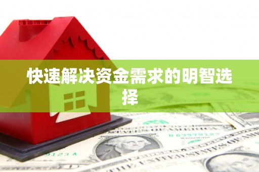 张湾快速解决资金需求的明智选择