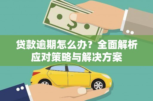 张湾贷款逾期怎么办？全面解析应对策略与解决方案