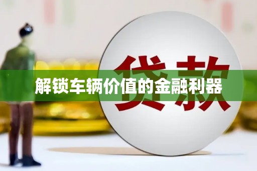 张湾解锁车辆价值的金融利器