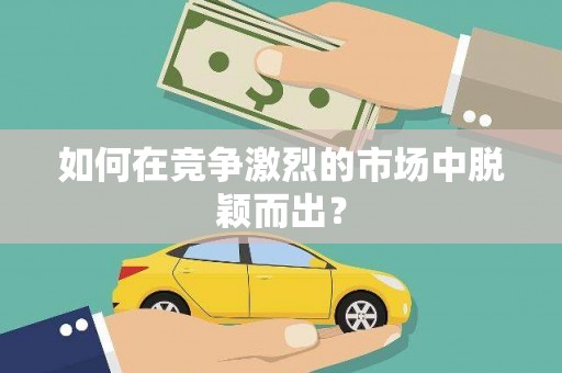 张湾如何在竞争激烈的市场中脱颖而出？