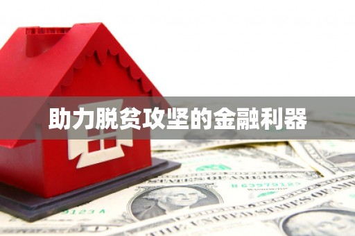 张湾助力脱贫攻坚的金融利器