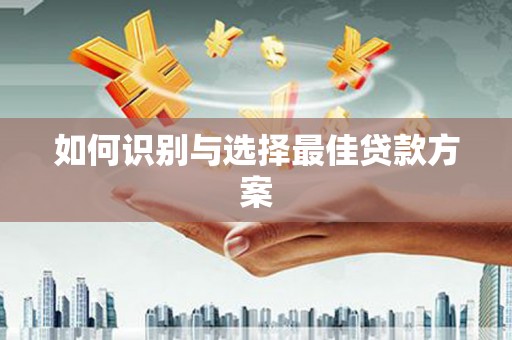张湾如何识别与选择最佳贷款方案