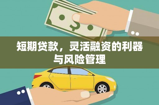 张湾短期贷款，灵活融资的利器与风险管理