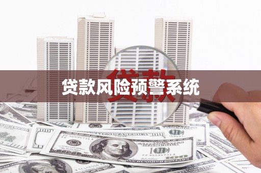 张湾贷款风险预警系统